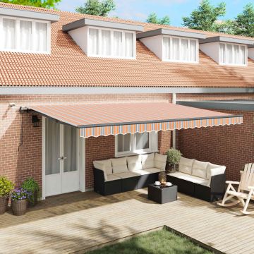 Tenda retrattile Multicolore 500 x 300 x 165 cm Poliestere
