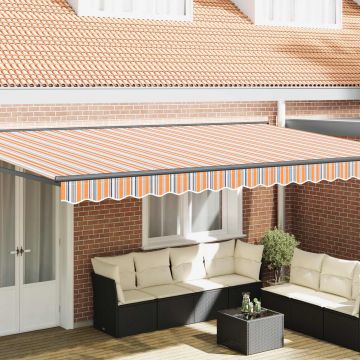 Struttura della tenda Blu e Arancione 500 × 300 cm