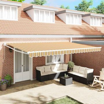 Tenda retrattile Multicolore 500 × 300 cm