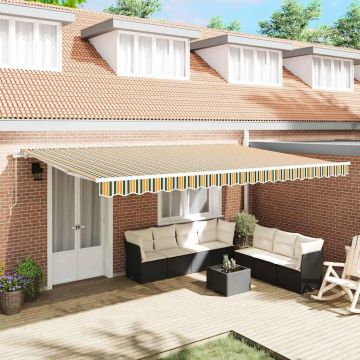 Tenda retrattile Multicolore 500 × 300 cm