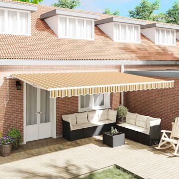 Tenda retrattile Multicolore 500 × 350 cm