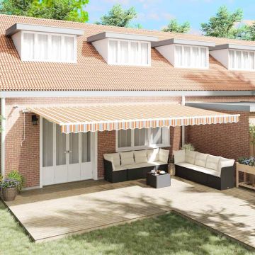 Tenda retrattile Multicolore 600 × 350 cm Poliestere