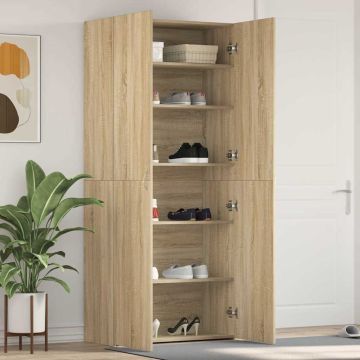 Mobile per scarpe 80 x 35.5 x 180 cm Legno ingegnerizzato
