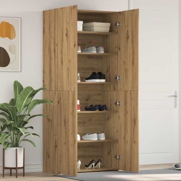 Mobile per scarpe 80 x 35.5 x 180 cm Legno ingegnerizzato
