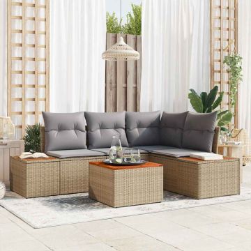 Set Divano da Giardino 4 pz 4-Numero di posti