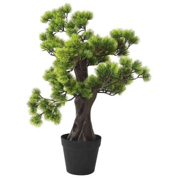 Bonsai di Pino Artificiale con Vaso 60 cm Verde