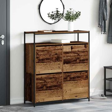 Mobile per scarpe 100 x 34 x 112 cm Legno ingegnerizzato
