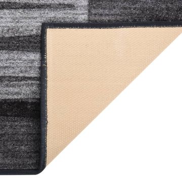 Tappeto Corsia Antracite 80x350 cm Antiscivolo