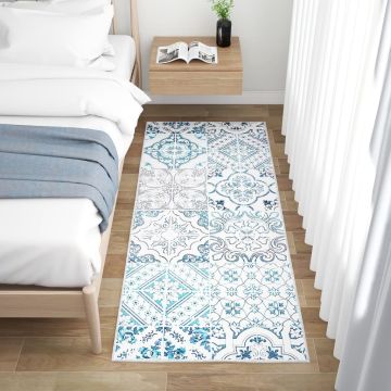 Tappeto Passatoia Stampato Lavabile 80x200 cm Poliestere