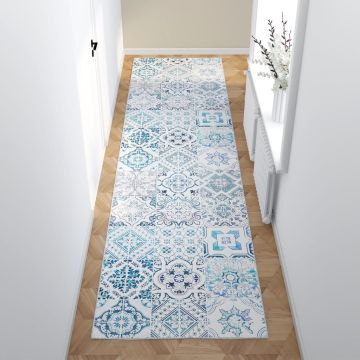Tappeto Passatoia Stampato Lavabile 100x400 cm Poliestere