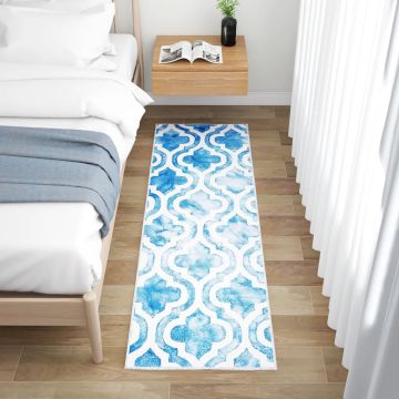 Tappeto Passatoia Stampato Lavabile 60x200 cm Poliestere