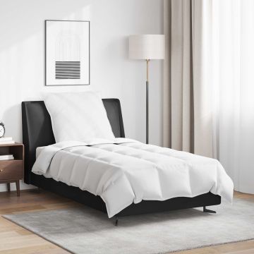 Piumone Estivo con cuscino 2 pz Bianco Piuma d'anatra