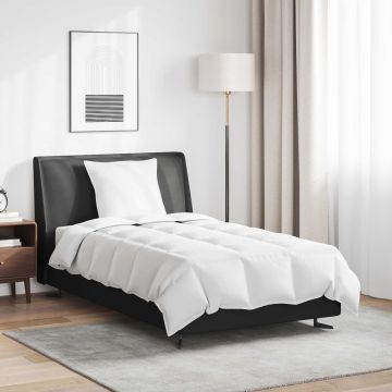 Piumone Estivo con cuscino 2 pz Bianco Piuma d'anatra