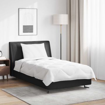 Piumone Estivo con cuscino 2 pz Bianco Microfibra