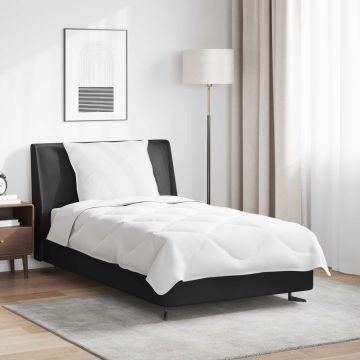 Piumone Estivo con cuscino 2 pz Bianco Microfibra