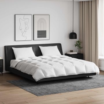 Set di Piumoni con cuscino 3 pz Bianco Piuma d'anatra