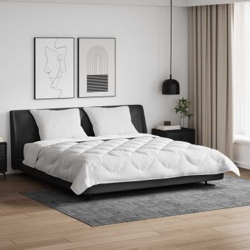 Set di Piumoni con cuscino 3 pz Bianco Microfibra