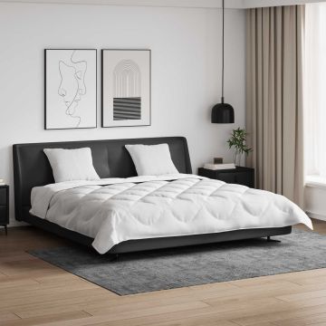 Set di Piumoni con cuscino 3 pz Bianco Microfibra