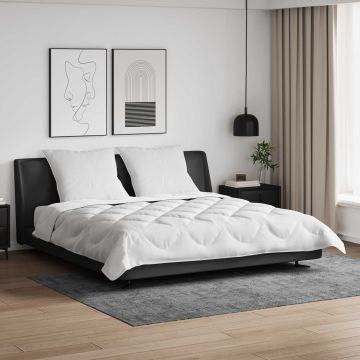 Set di Piumoni con cuscino 3 pz Bianco Microfibra