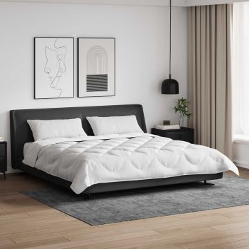 Set di Piumoni con cuscino 3 pz Bianco Microfibra
