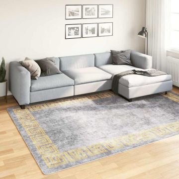 Tappeto Lavabile 190x300 cm Grigio