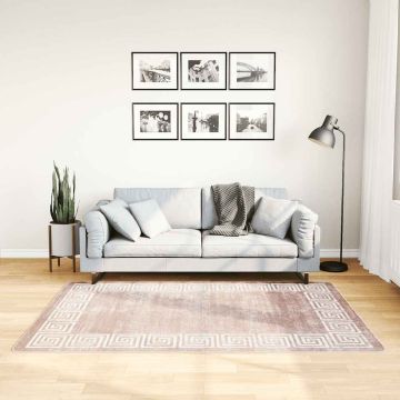 Tappeto Lavabile 120x180 cm Beige