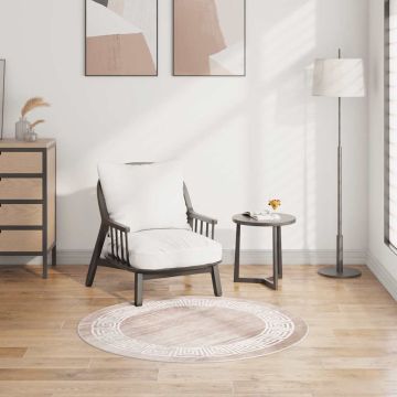 Tappeto Lavabile 120 cm Beige