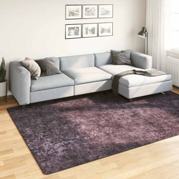 Tappeto Lavabile 190x300 cm Antracite