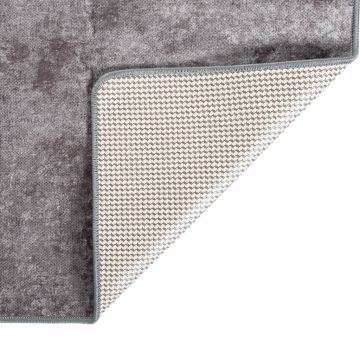 Tappeto Lavabile 80x150 cm Grigio