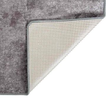 Tappeto Lavabile 160x230 cm Grigio
