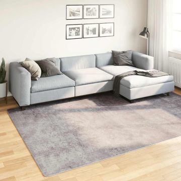 Tappeto Lavabile 190x300 cm Grigio