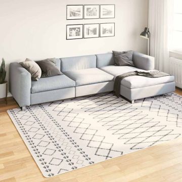 Tappeto Lavabile 190x300 cm Nero e Bianco