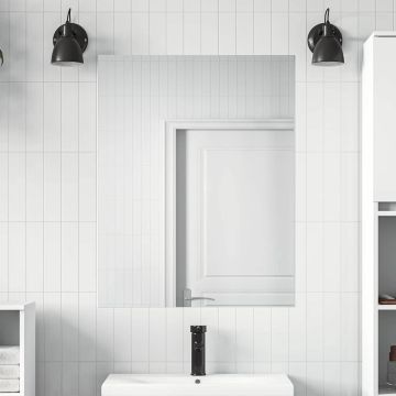 Film Adesivo per Specchi 60 x 100 cm 2 pz Argento PET