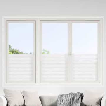 Pellicola statica per finestre Motivo Tende 90 x 500 cm PVC