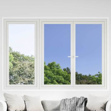 Pellicola per Finestra Solare Riflettente Statica Argento PVC