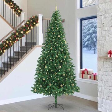 Albero di Natale artificiale con 300 LED Verde 300 cm