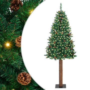 Albero di Natale snodato Verde 210 cm