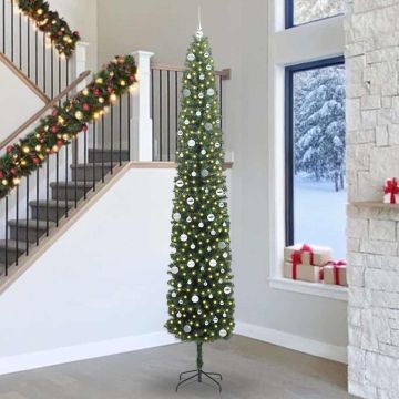Albero di Natale artificiale con 300 LED Verde 300 cm