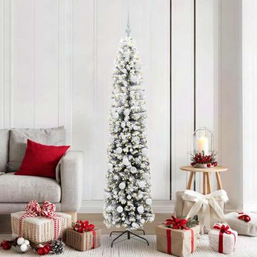 Albero di Natale artificiale con 300 LED Verde 180 cm