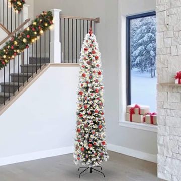 Albero di Natale artificiale con 300 LED Verde 240 cm