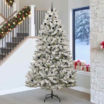 Albero di Natale artificiale 270 cm 300 LED Bianco caldo