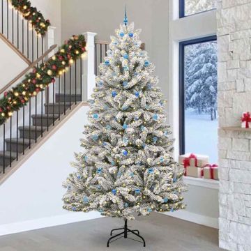 Albero di Natale artificiale 300 cm 300 LED Bianco caldo