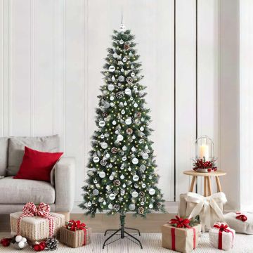 Albero di Natale artificiale Verde 210 cm