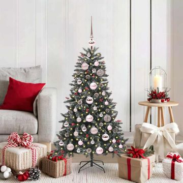 Albero di Natale artificiale con 150 LED Verde 120 cm