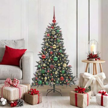 Albero di Natale artificiale con 150 LED Verde 120 cm