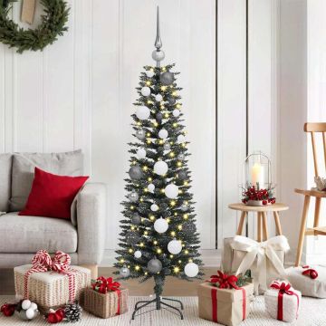 Albero di Natale artificiale con 150 LED Verde 120 cm