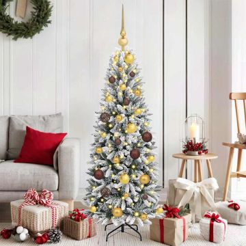 Albero di Natale artificiale Bianco 120 cm