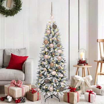 Albero di Natale artificiale Bianco 120 cm