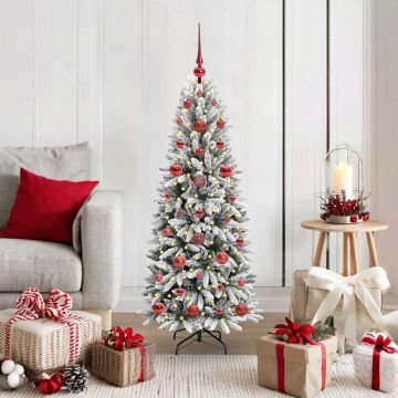 Albero di Natale artificiale Bianco 120 cm