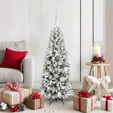 Albero di Natale artificiale Bianco 120 cm